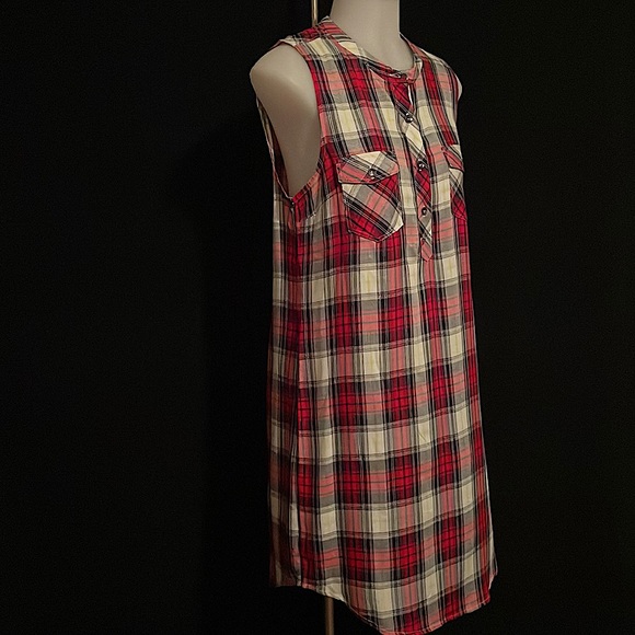 Splendid Shirttail hem Sleeveless Dress - Picture 3 of 7